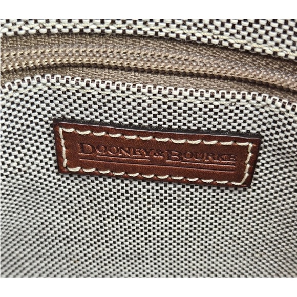 Dooney & Bourke Brown and Tan Shoulder Bag - Picture 13 of 16